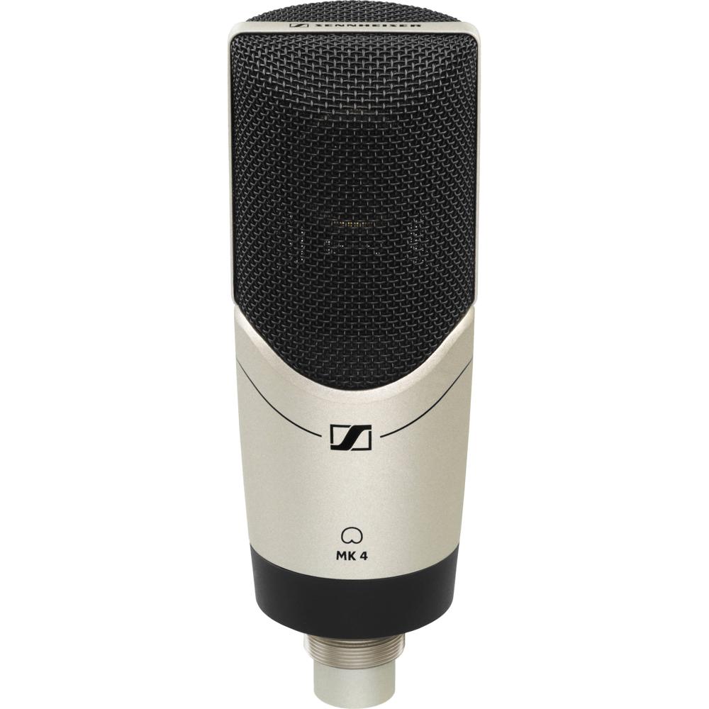 Sennheiser MK 4 Micrófono de Condensador Cardioide de Diafragma Grande 1"" con Diáfragma