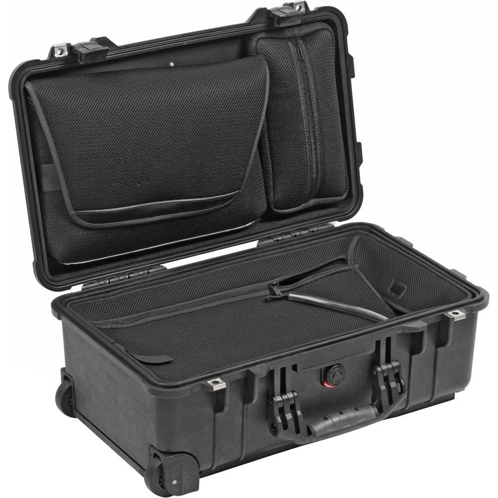 Pelican 1510LOC Maletín para Laptop Negro - Impermeable, Resistente al Polvo, con Manga R