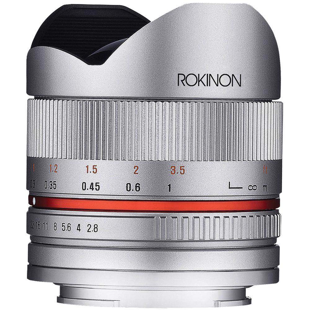 Rokinon 8mm f/2.8 UMC Fisheye II Lens Sony E - Apertura f/2.8, 180° Ángulo de Visión, D