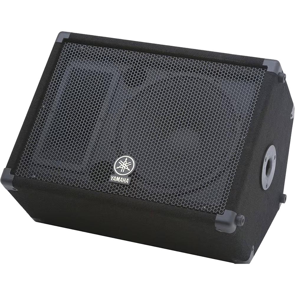 Yamaha Monitor BR12M - Monitor de Piso Pasivo 12"" 300W con Woofer y Tweeter de Titanio