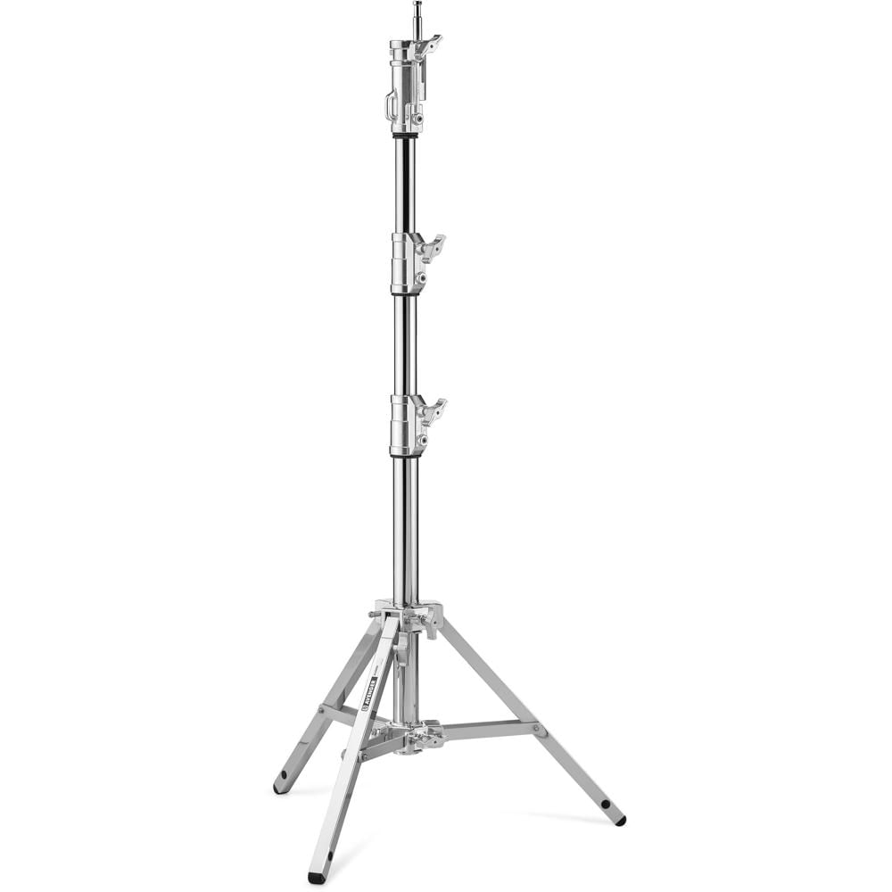 Avenger Combo Steel Stand 20 - Soporte de Luz de Acero con Pierna Niveladora, Altura Máxi