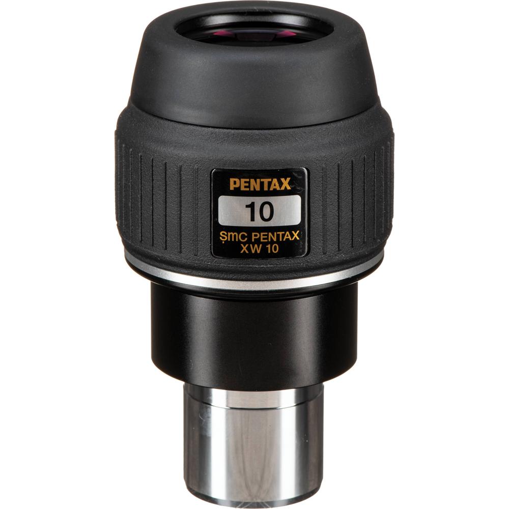 Pentax Ocular SMC XW 10mm 1.25"" con Lentes de Vidrio de Lantano y Campo de Visión de 70°