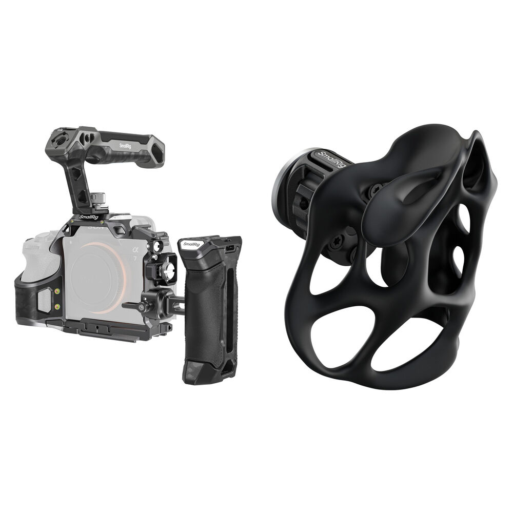 SmallRig Cage Kit Avanzado ""Rhinoceros"" con Mango Líquido para Sony a7 V, a7R V y a7 IV