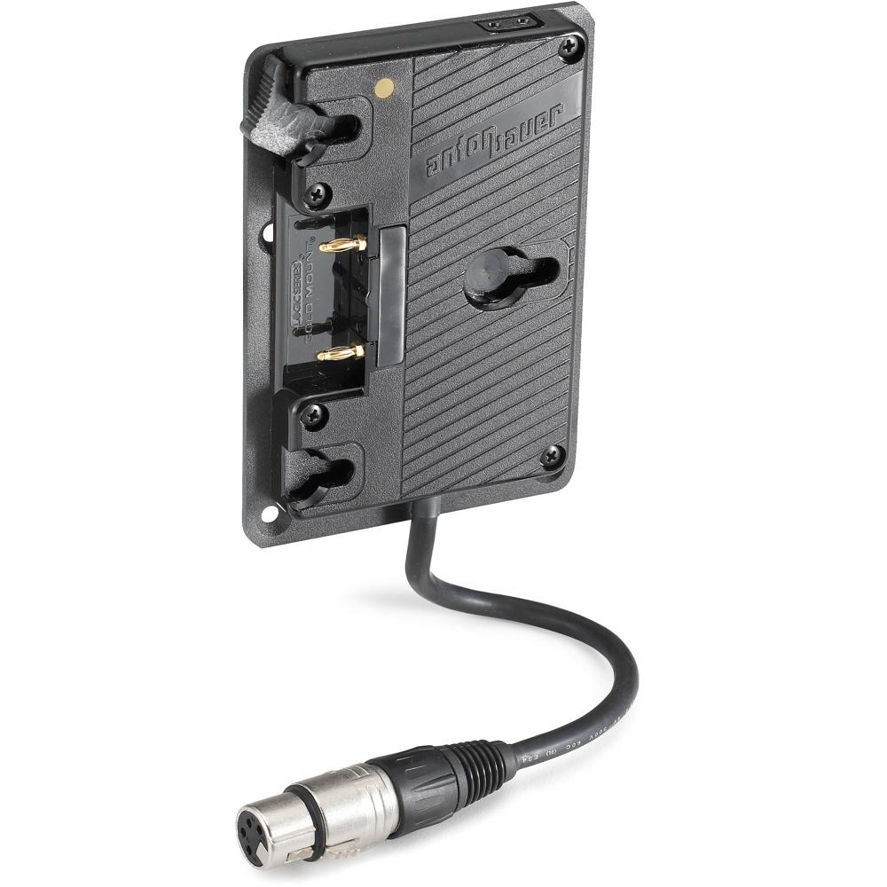 Anton/Bauer Placa Gold Mount con Conector XLR de 4 Pines para Montaje VESA