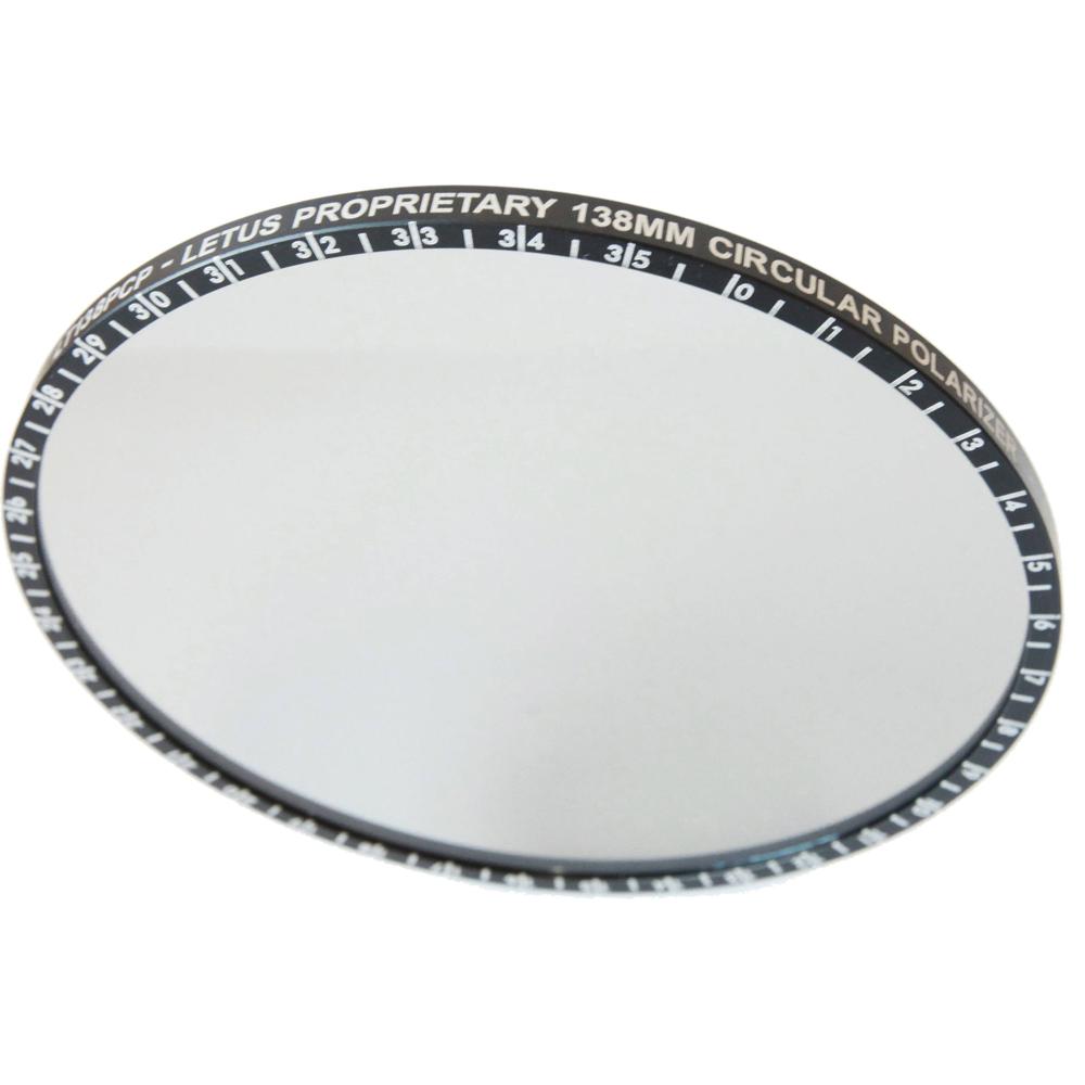 Letus35 Filtro Polarizador Circular 138mm - Vidrio Óptico Alemán, Reducción de Exposici