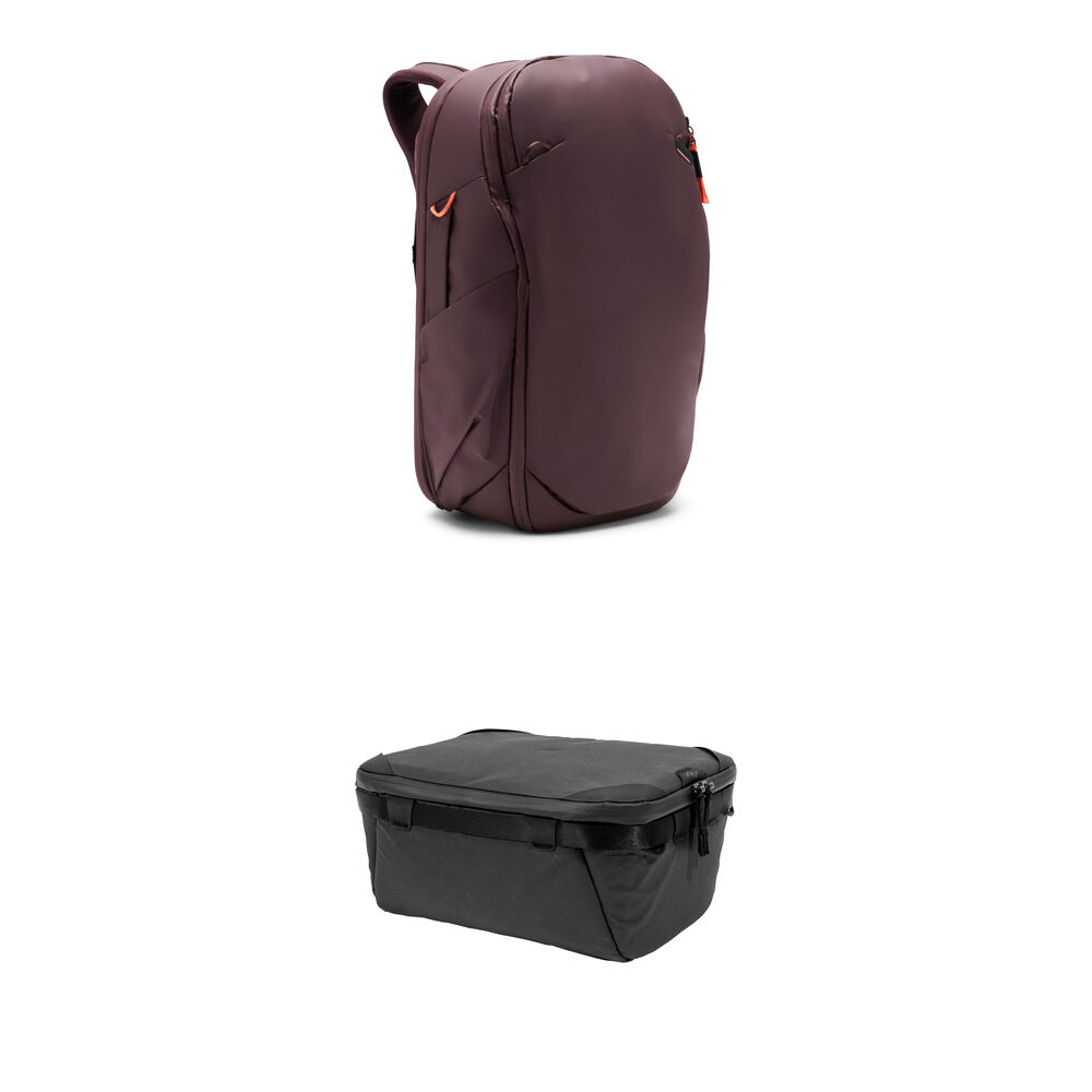 Peak Design Mochila de Viaje 30L con Cubo para Cámara Pequeño/Mediano V2 (Eclipse)