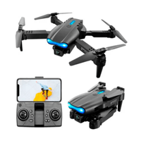Drone K3 E99 Pro Doble Cámara HD Led Negro
