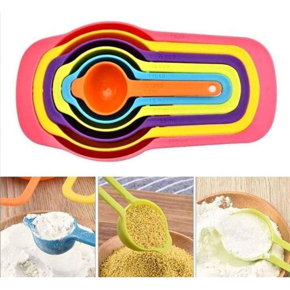 Set De Cucharas Medidoras X6 Reposteria