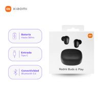 Xiaomi Redmi Buds 6 play Negro