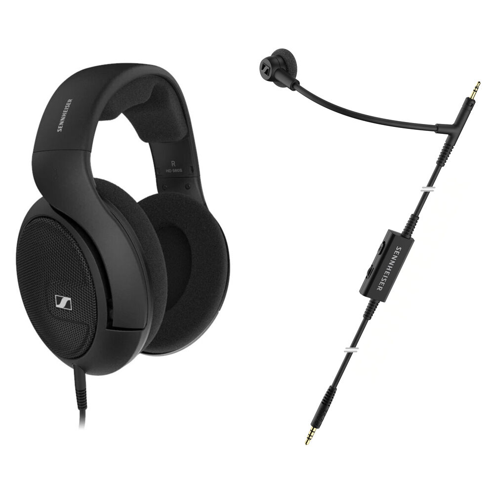 Sennheiser HD 560S Auriculares de Alto Rendimiento con Micrófono de Brazo