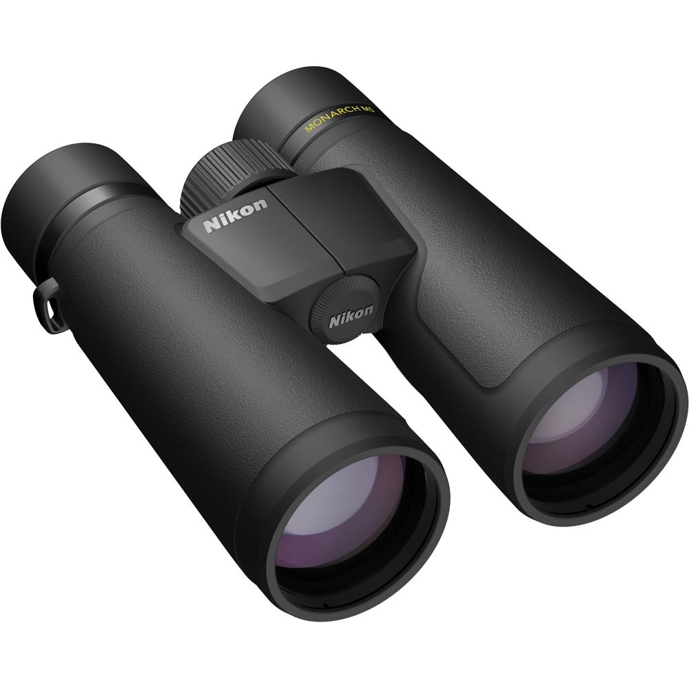 Nikon Binoculares 12x50 Monarch M5 - Vidrio de Dispersión Extra Baja, Prismas Dielectriza