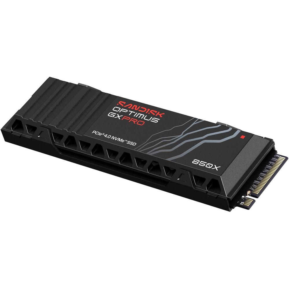 SanDisk SSD Interno M.2 2280 1TB Optimus GX PRO 850X PCIe 4.0 con Heatsink - Lectura Secue