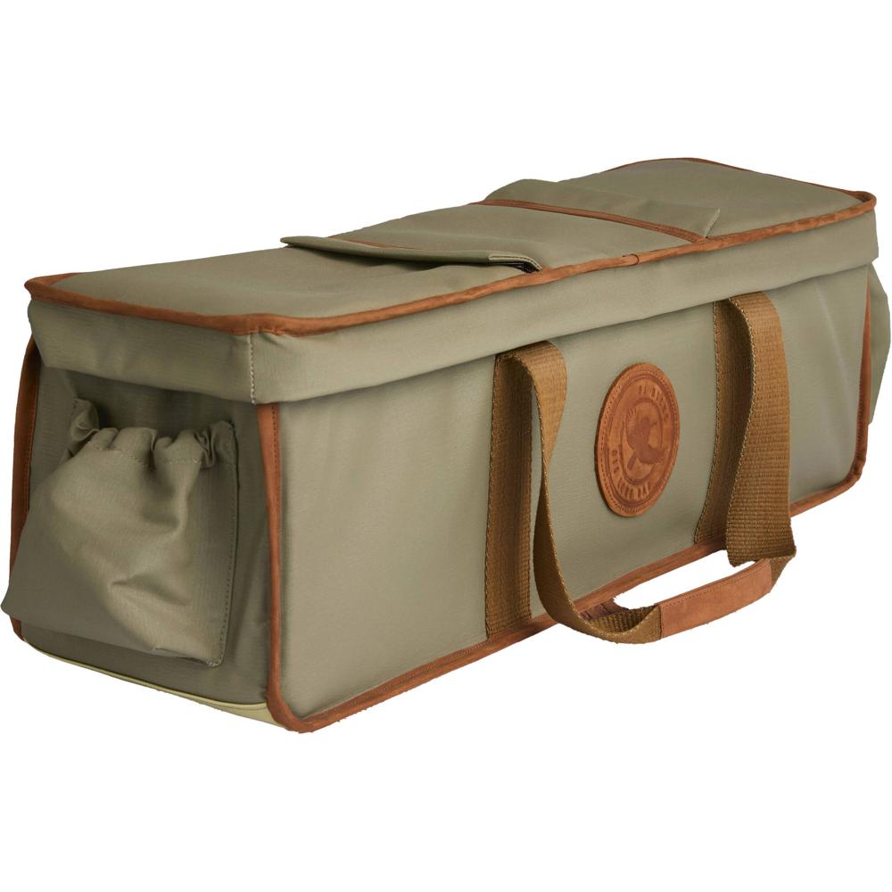 Big Lens Bag Original 80 Verde - Bolsa de Transporte para Lentes Grandes, Canvas Resistent