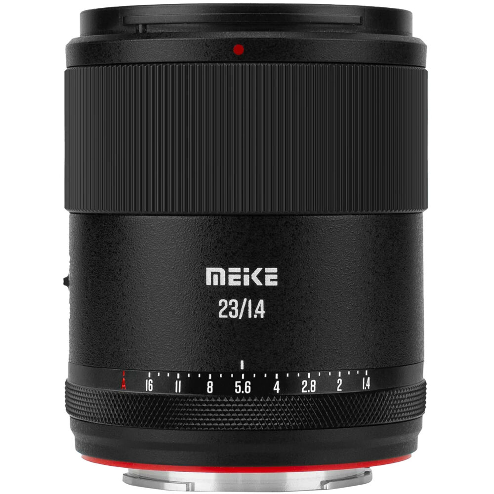 Meike 23mm f/1.4 AF Lens para Sony E - Lente Prime Autofocus, Apertura Máxima f/1.4, Dist