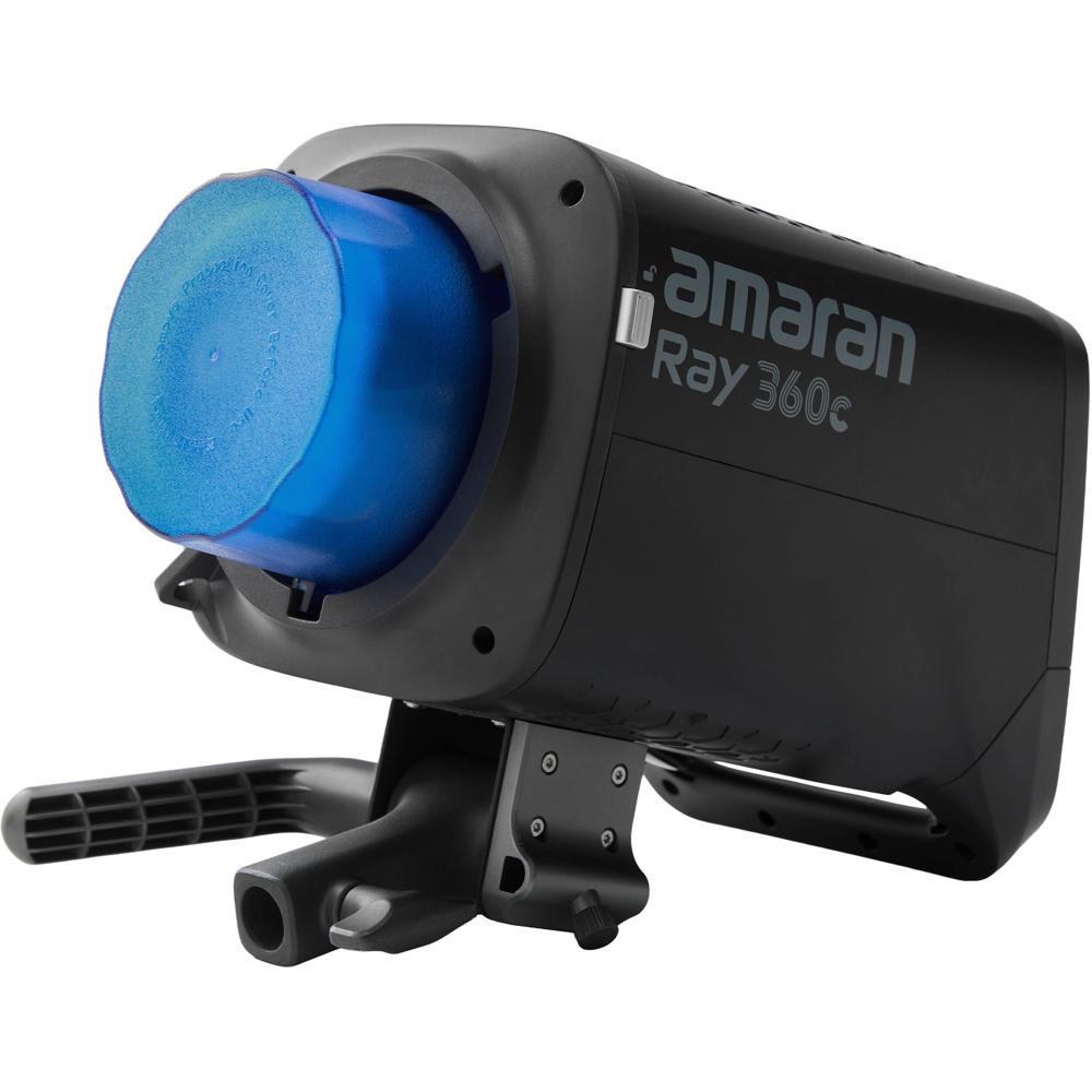 amaran Ray 360c Monolight LED RGB 360W con Control DMX y App, Temperatura de Color 1800-20