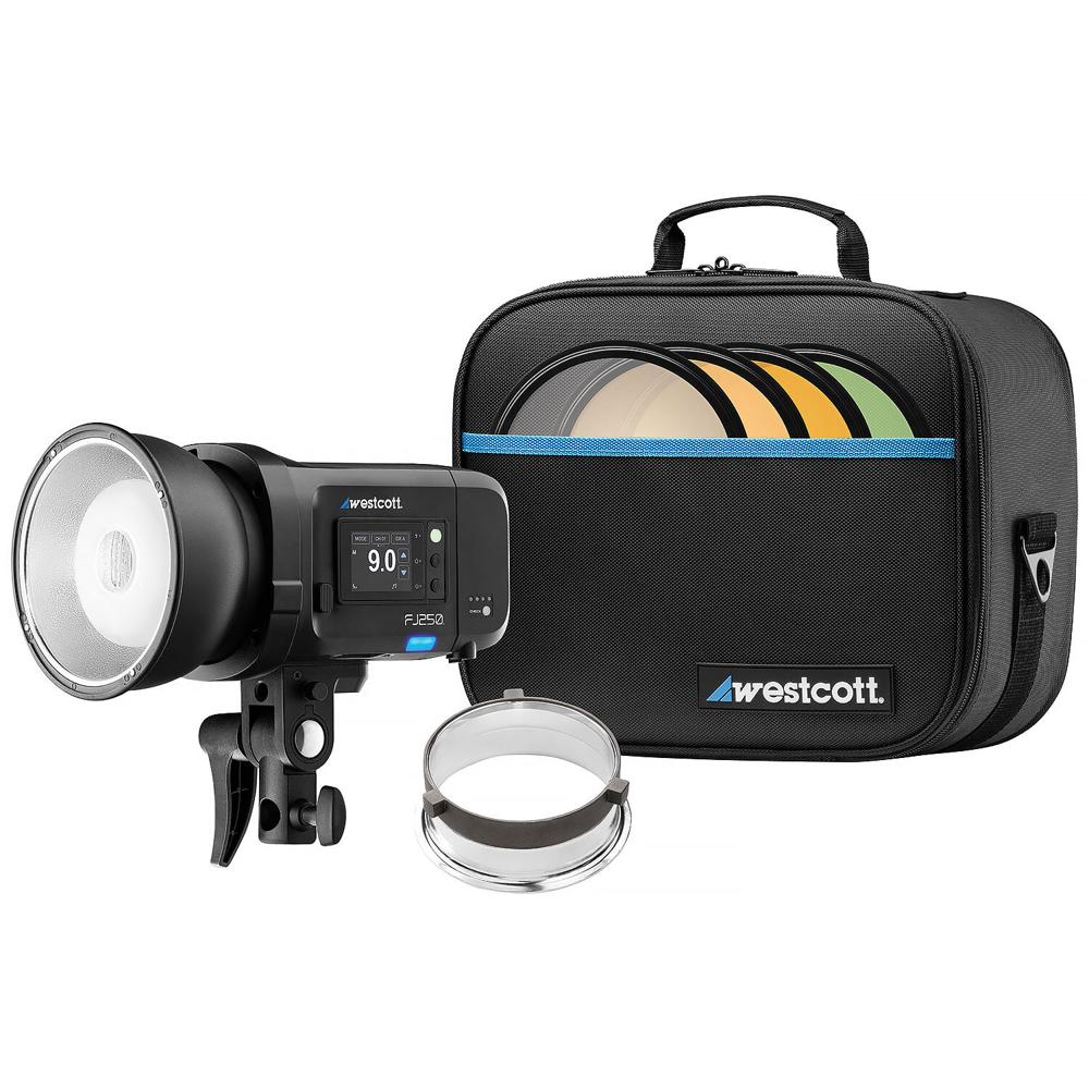 Westcott FJ250 Estroboscopio 250Ws con Pantalla Táctil y Batería FJ Pro AC/DC