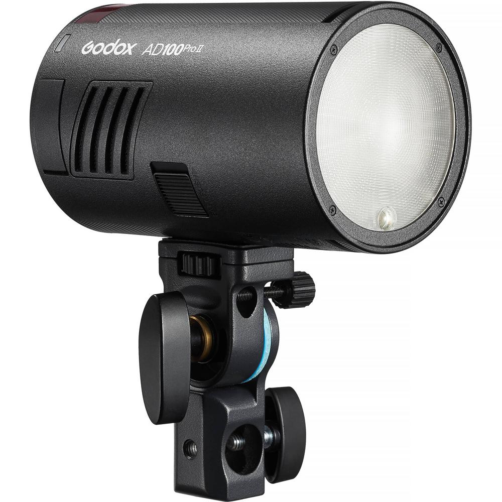 Godox AD100Pro II Flash Portátil 100Ws con Sistema Inalámbrico 2.4 GHz/433 MHz, Pantalla