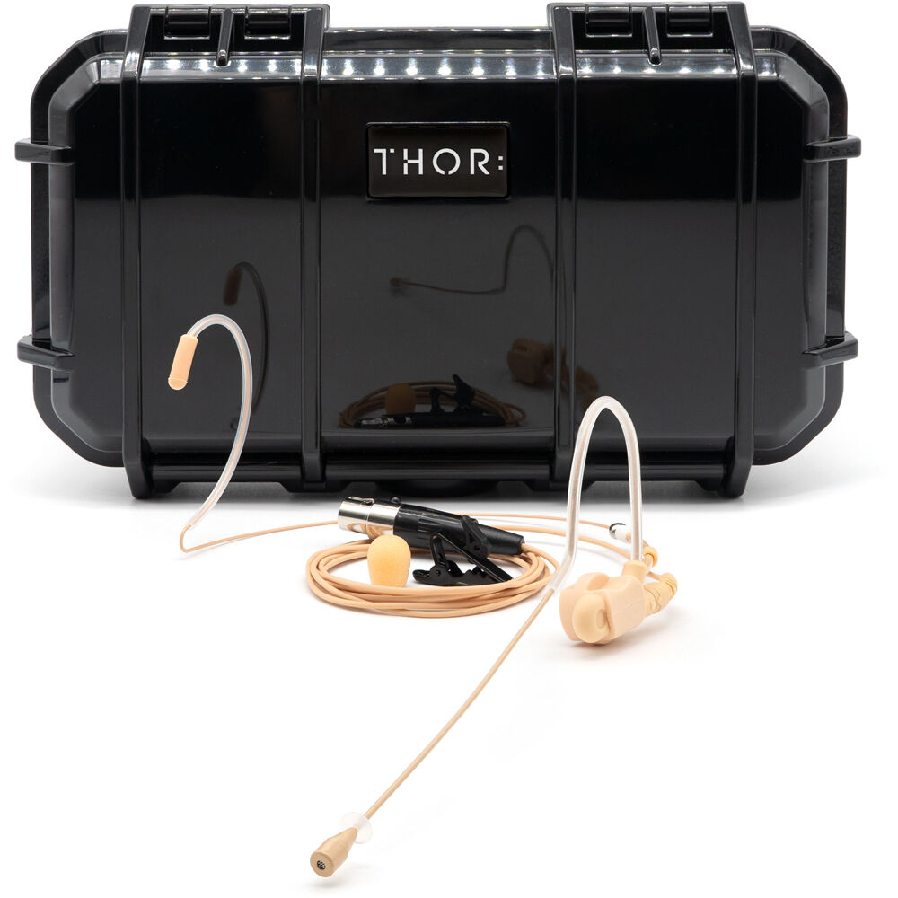 THOR Micrófono de Cabeza Omnidireccional SE-11 con Boom de 115mm y Conector 3.5mm de Bloq