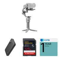 DJI Gimbal Estabilizador RS 4 Mini para Cámaras Sin Espejo - Soporta hasta 2 kg, Control