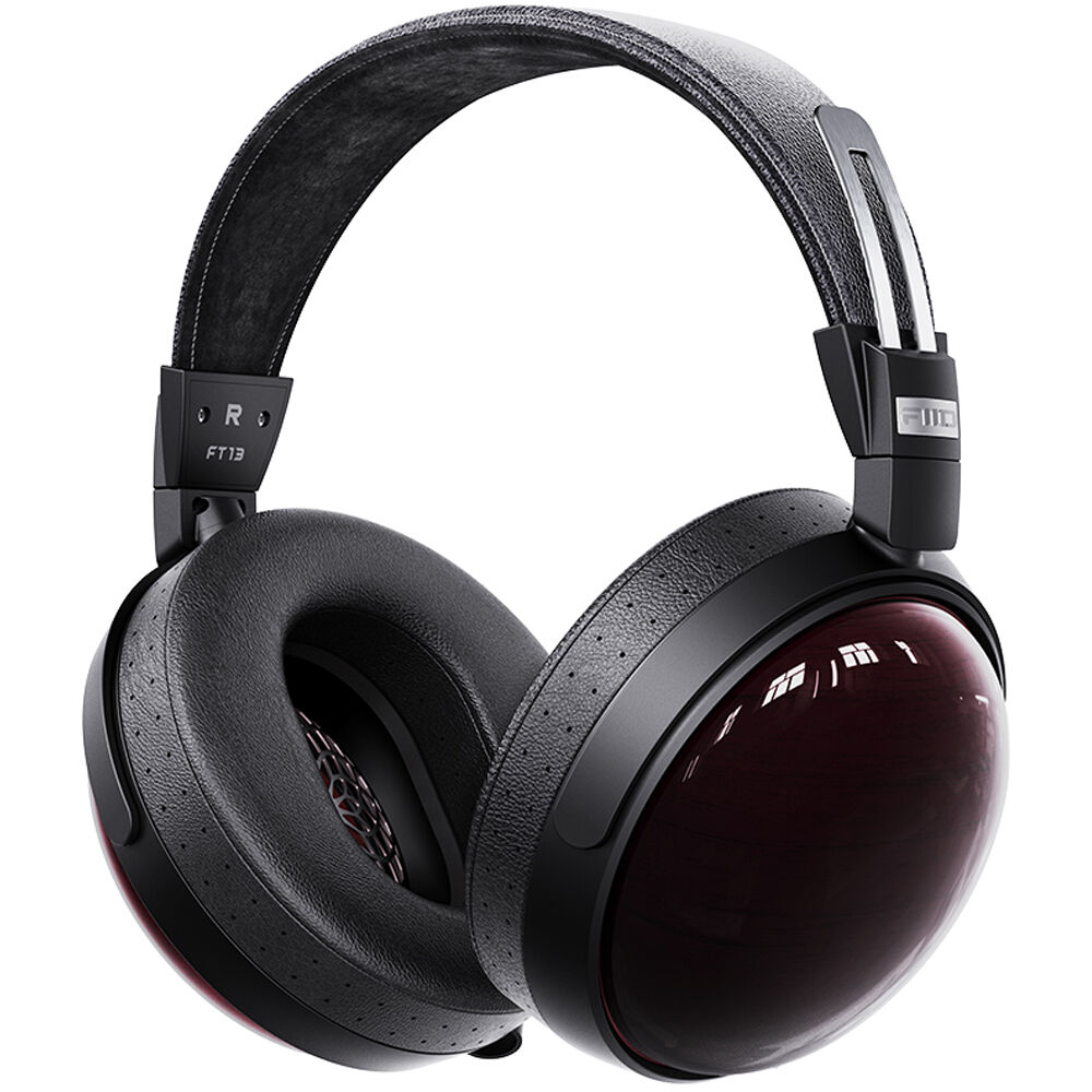FiiO FT13 Auriculares Cerrados Over-Ear 60mm Drivers Nanowood Fiber, Aislamiento de Sonido