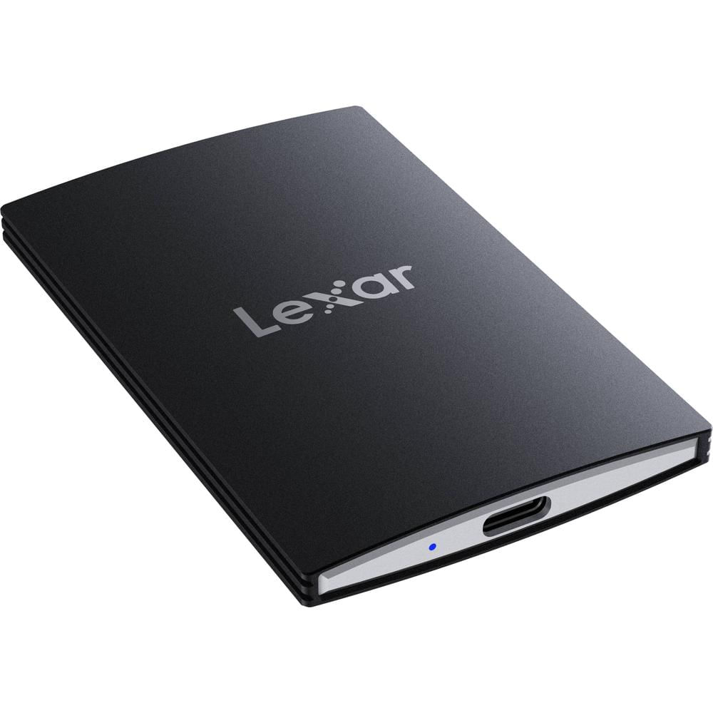 Lexar SSD Portátil SL500 2TB USB 3.2 Gen 2x2 - Velocidades de Lectura hasta 2000 MB/s y E
