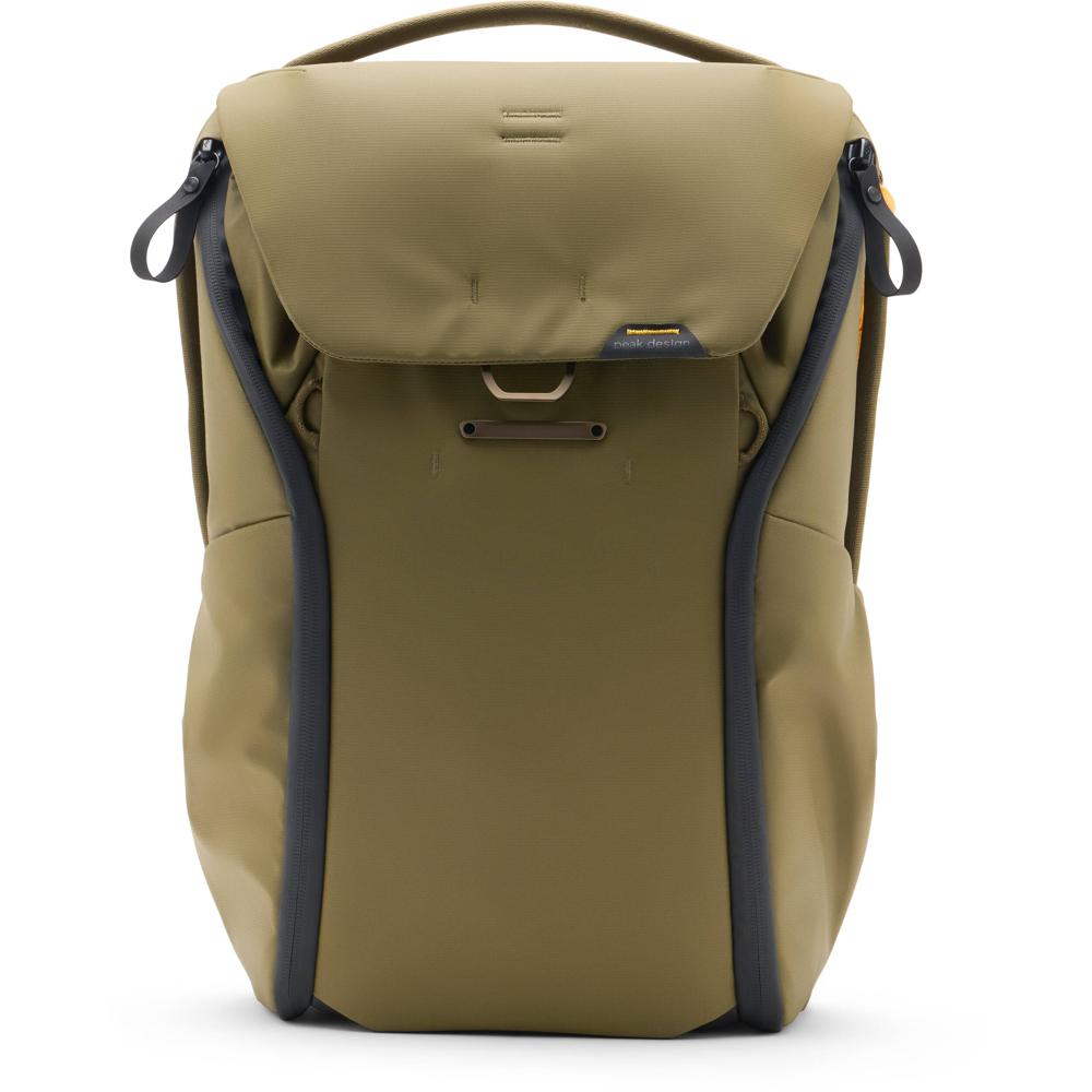 Peak Design Mochila Everyday 20L Kelp Verde - Ajustable, Resistente al Agua, Compartimento