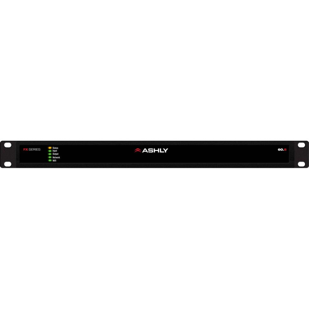 Ashly FX60.8 Amplificador de Instalación Multipropósito con DSP, 8 Canales, 60W por Cana