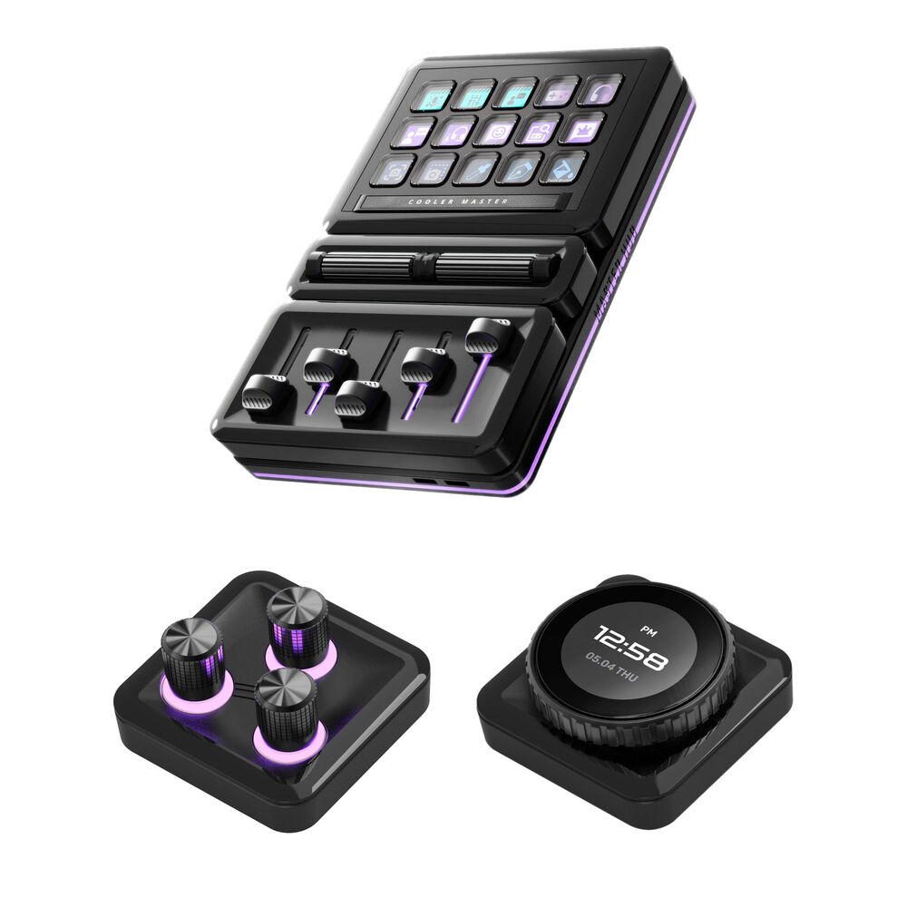 Cooler Master MasterHUB Kit Control Modular con Módulo de Perilla y Módulo de Codificado