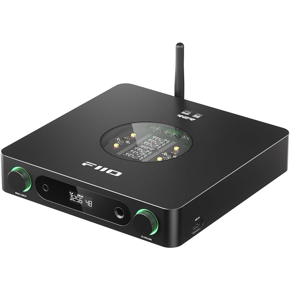 FiiO K13 DAC y Amplificador de Auriculares R2R - Soporta PCM 32-Bit/384 kHz y DSD256, Blue