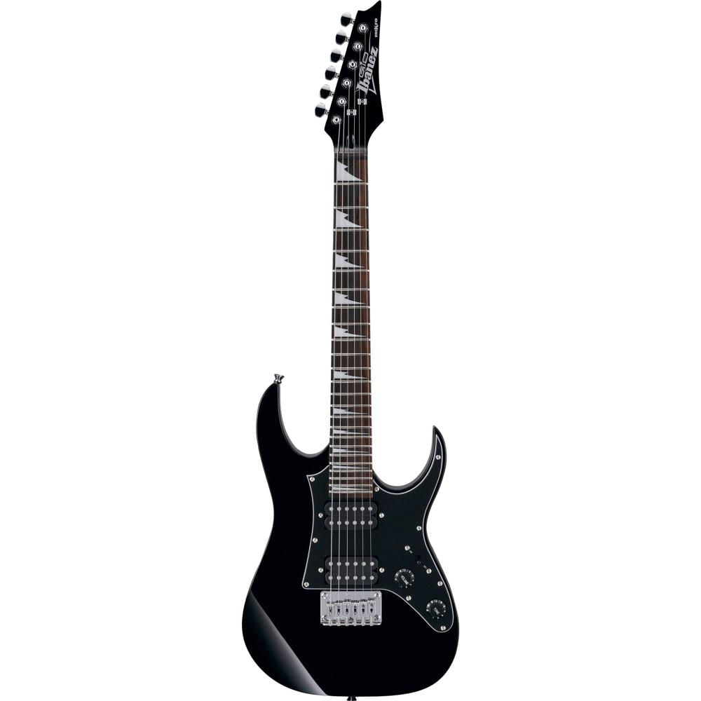Ibanez GRGM21 miKro Guitarra Eléctrica 3/4 Cuerpo de Basswood, Mástil de Arce, Diapasón