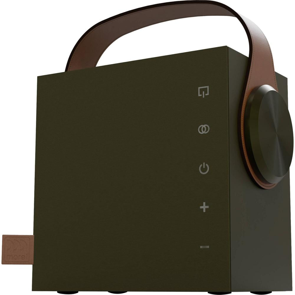 Morel Altavoz Bluetooth Portátil Biggie Verde Oliva 4"" Woofer, 20 Horas de Reproducción,