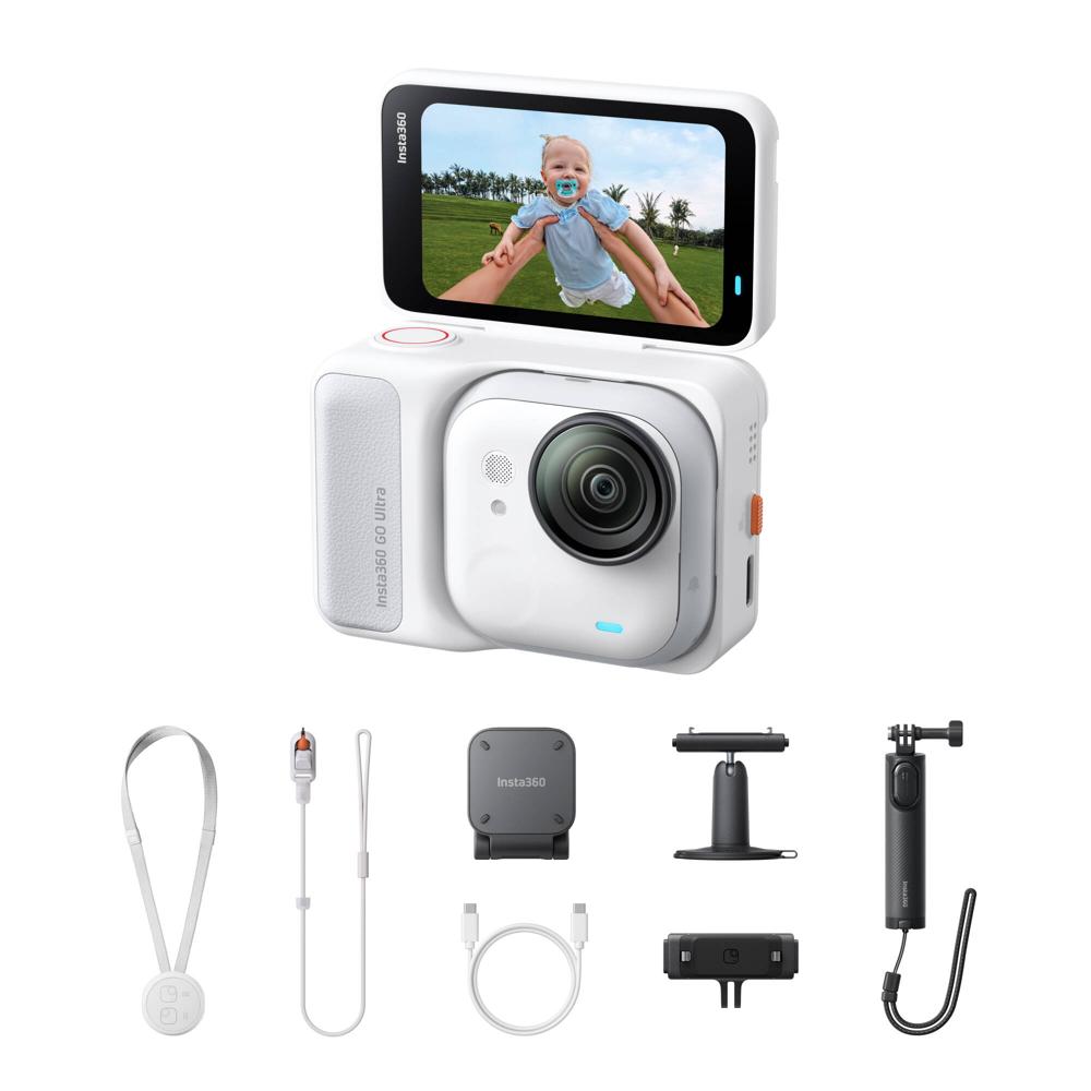 Insta360 GO Ultra Creator Bundle - Cámara de Acción Miniatura con Sensor de 1/1.28"" | 50