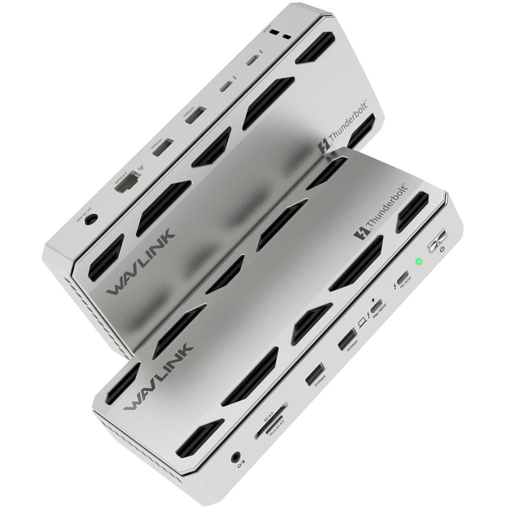 Wavlink Docking Station Thunderbolt 5 Triple Display - Soporta hasta 8K144, 3 Puertos Thun