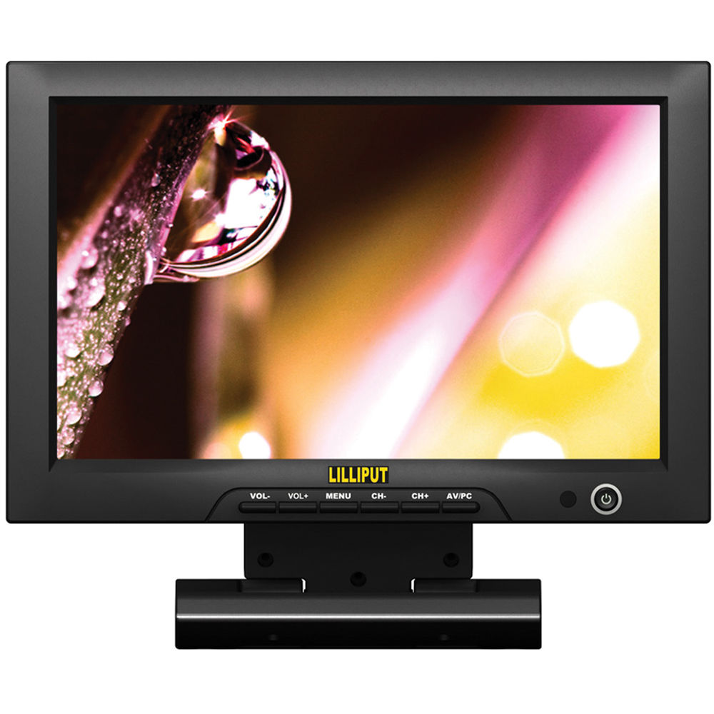 Lilliput Monitor de Campo FA1013 10.1"" 1024 x 600 LED LCD, Entradas HDMI, Compuesto y Comp