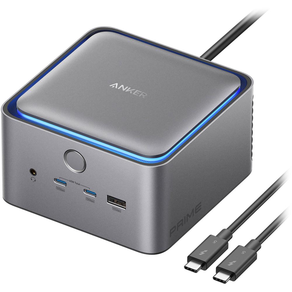 Anker Docking Station Thunderbolt 5 14-en-1 con 140W, Soporte para 8K60, 2 Puertos Thunder