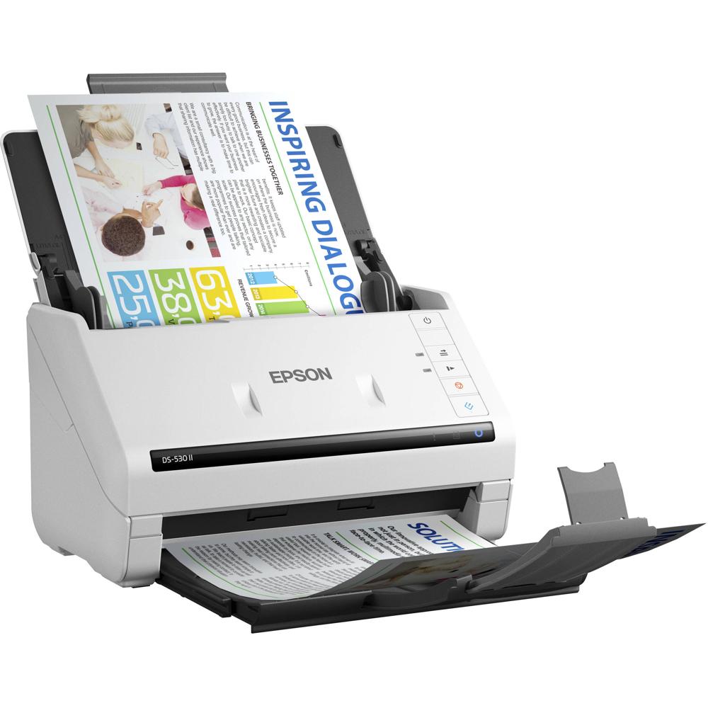 Epson Escáner de Documentos DS-530 II TAA-Compliant Color Dúplex 600 dpi, 35 ppm, 70 ipm