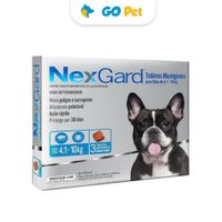 Antipulgas Nexgard 28.3 mg Perros de 4.1 Kg a 10 Kg x3 Und
