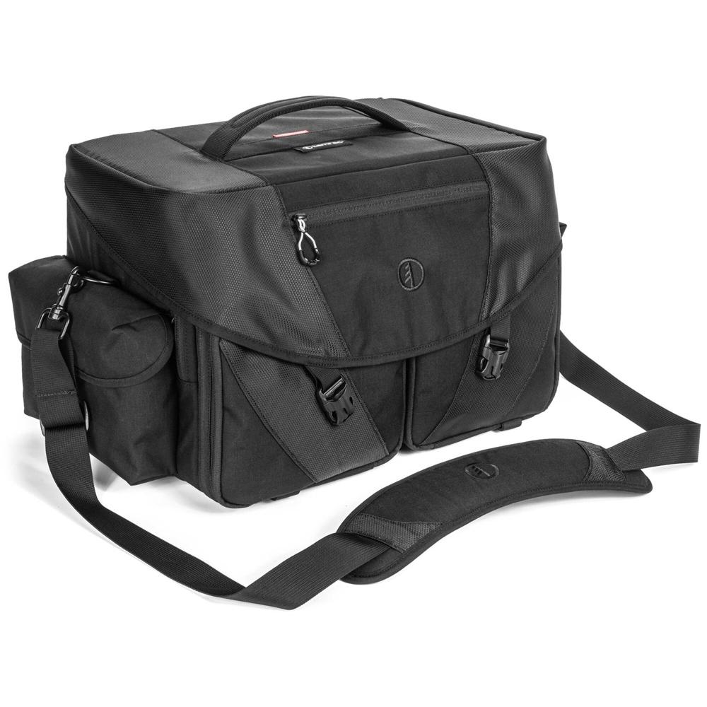 Tamrac Stratus 21 Bolsa de Hombro para Cámara - Capacidad para 2 DSLRs, Sistema de Diviso