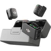 DJI Mic 3 Sistema de Micrófono Inalámbrico Compacto para 2 Personas con Grabadora, Alcan