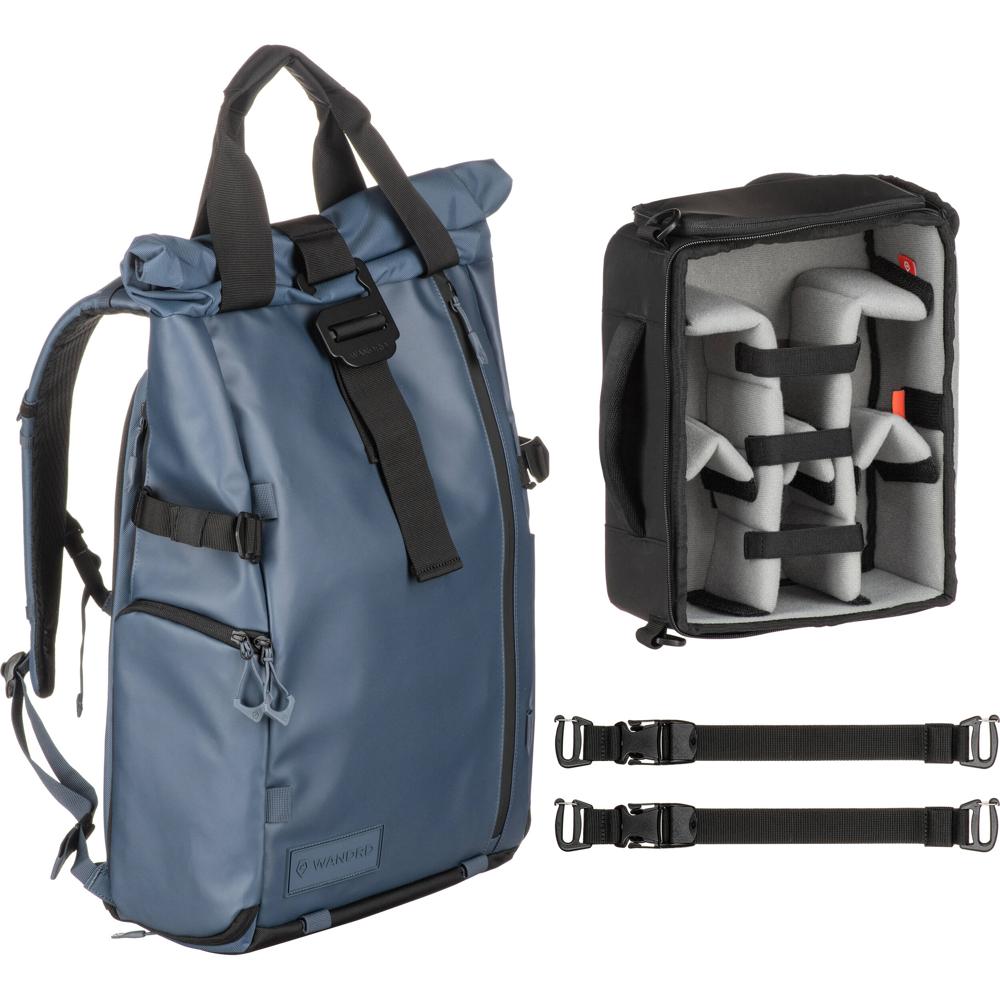 WANDRD PRVKE V4 Mochila Fotográfica 31L Aegean Blue con Inserto Personalizable