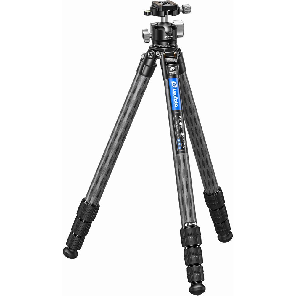 Leofoto LS-284C X Ranger Trípode de Carbono con Cabezal de Bola LH-30, Capacidad de Carga