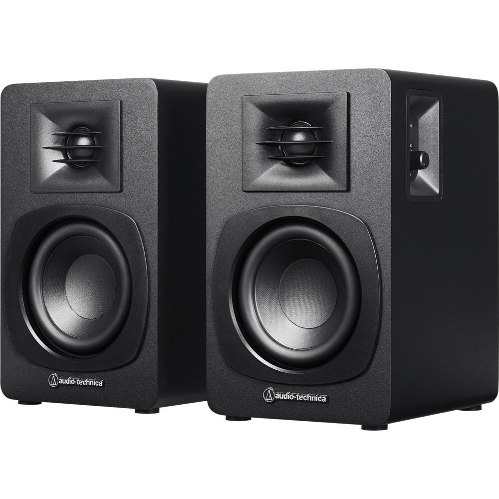 Audio-Technica AT-SP3X Altavoces Activos Inalámbricos de Estantería 2 Vías 30W con Blue