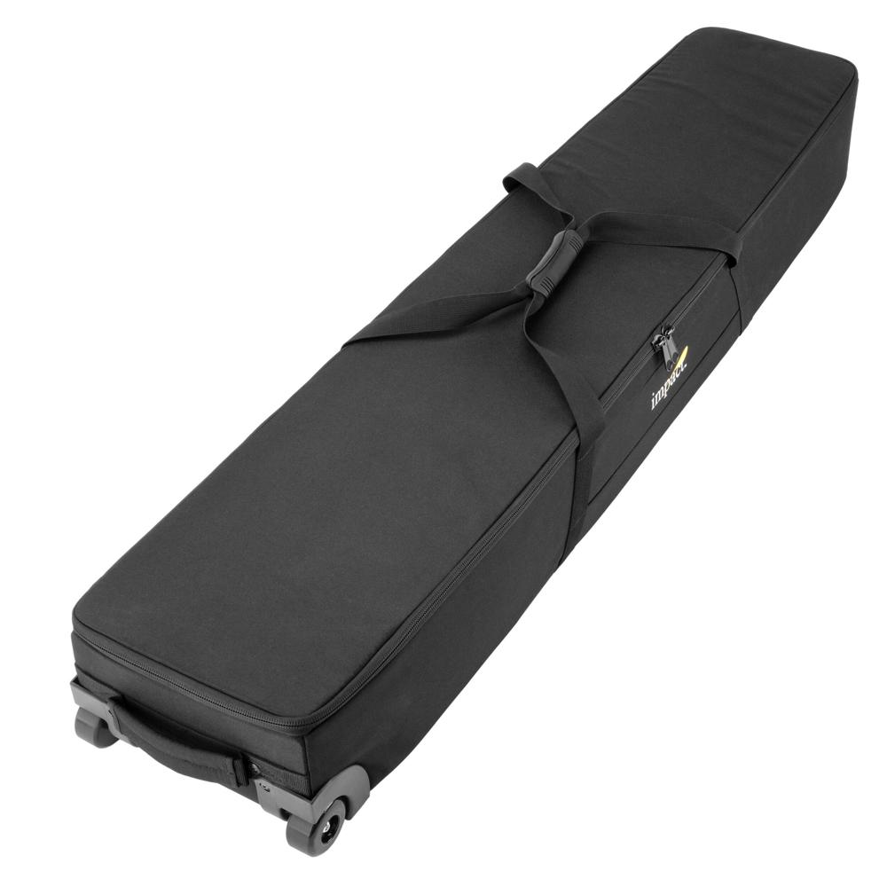 Impact LKB-RCS Light Kit Bag Rolling C-Stand Case - Capacidad para 2 C-Stands, Nylon Balí