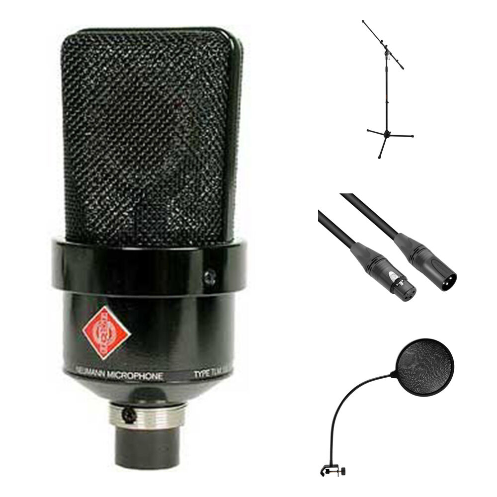 Neumann TLM 103 Micrófono de Condensador Cardioide con Soporte y Accesorios
