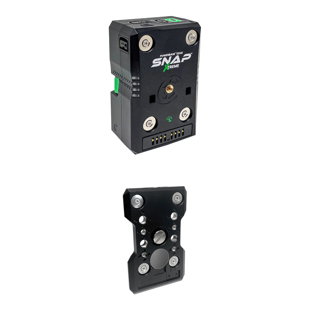 Core SWX Powerbase Edge SNAP Kit Batería 98Wh V-Mount con Placa de Liberación Rápida