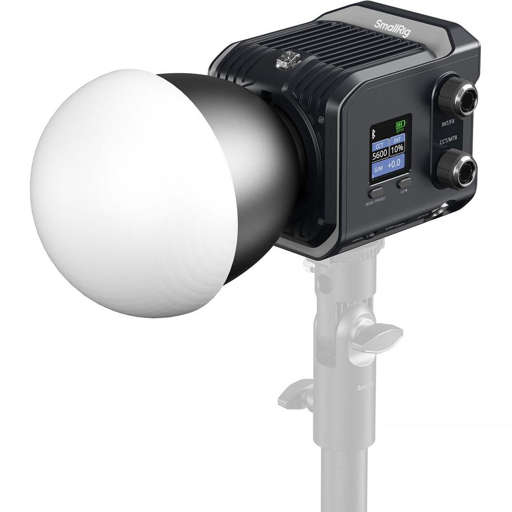 SmallRig Monolight LED RC 100C Pro - 2500-10,000K, 11,000 Lux, Control por App y DMX, Efec