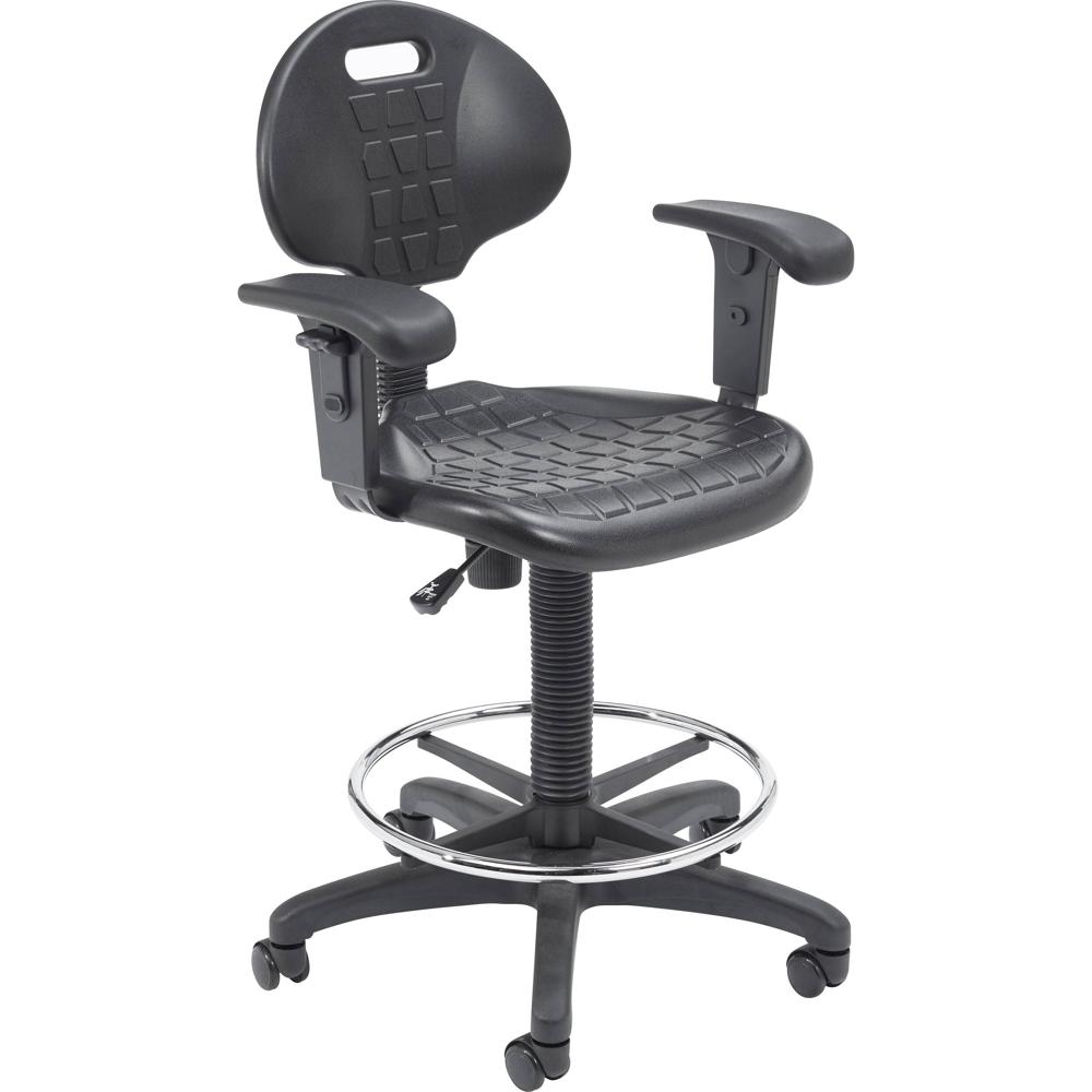 Oklahoma Sound Silla de Trabajo Ajustable Kangaroo con Brazos - Altura 22-32"" - Asiento de
