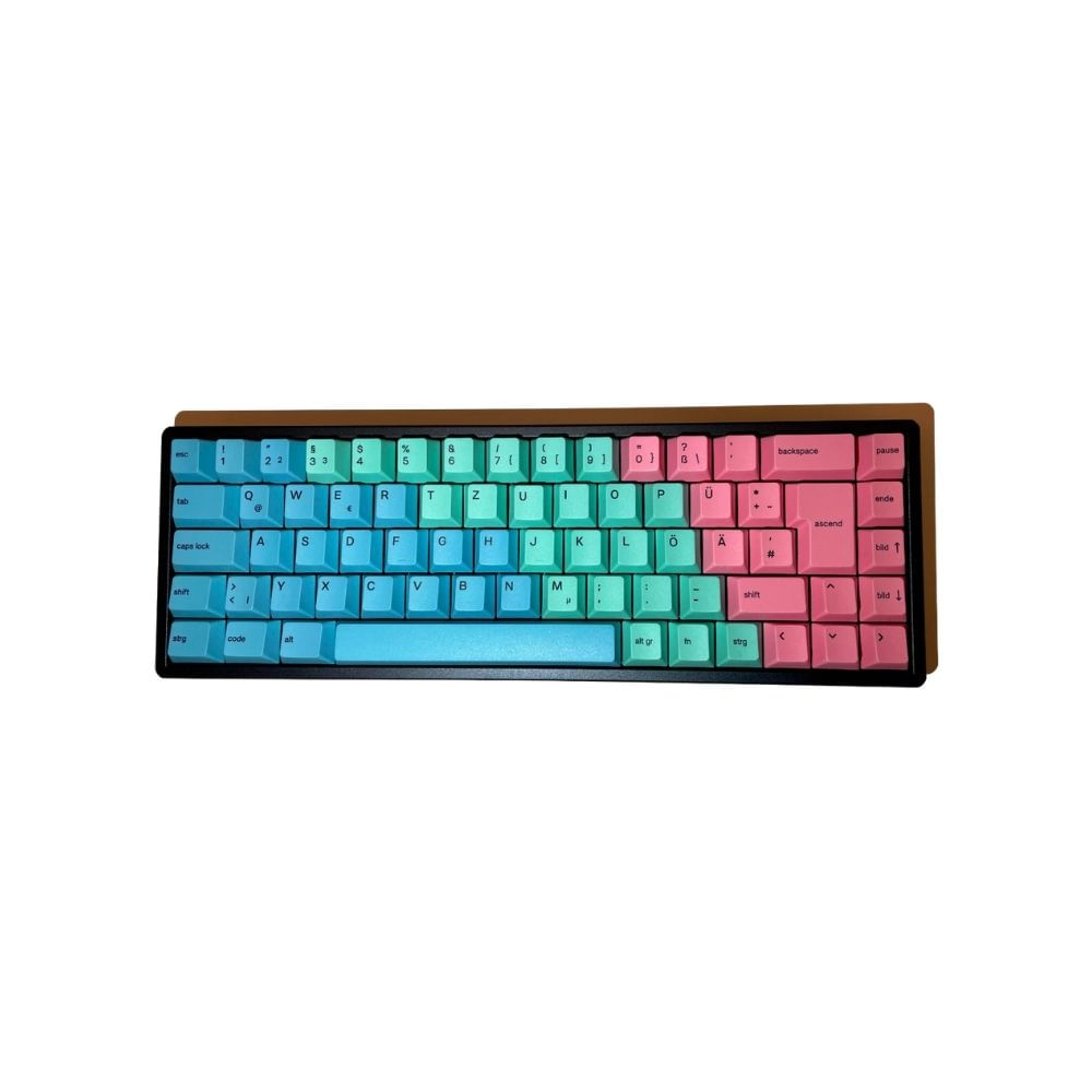 Set de Teclas Glorious GPBT Dye-Sublimated 114 Keycaps - Pastel