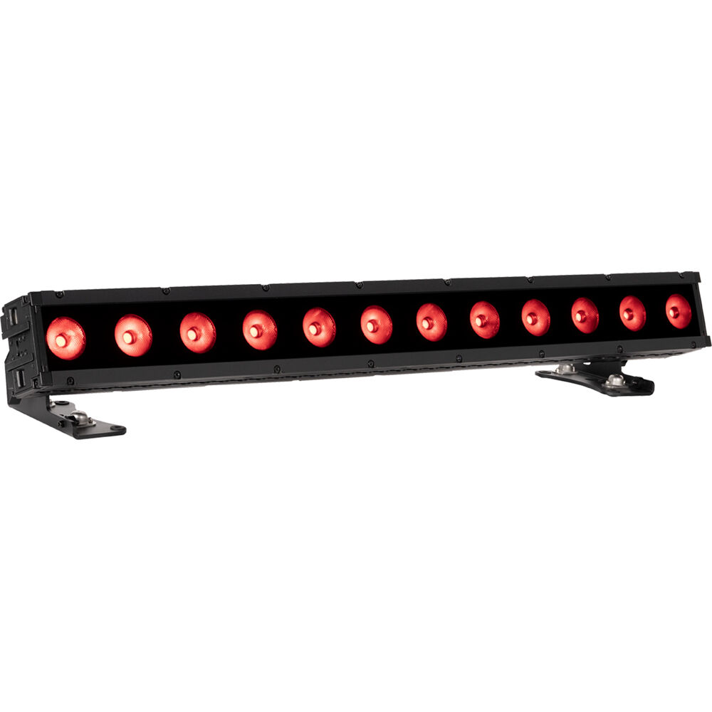 Elation Professional SIX+ BAR L RGBLA+UV Fixture Lineal LED 12 x 20W, IP65, 9325 Lúmenes,