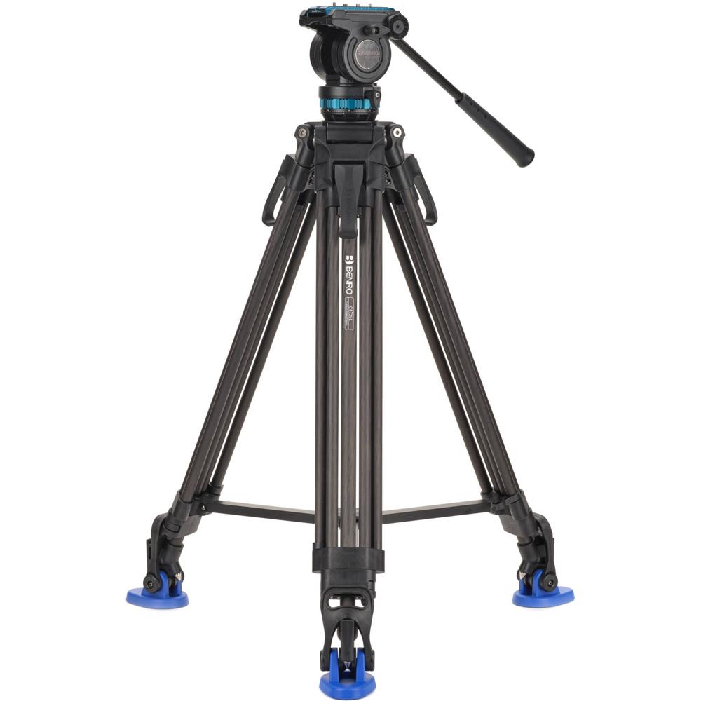 Benro C572LLKH Trípode de Carbono con Cabezal KH - Capacidad de Carga 15 lb, Altura de Tr